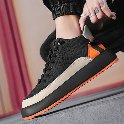 Sneakers For Men Comfortable Versatile Thick-soled Walking Running Shoes