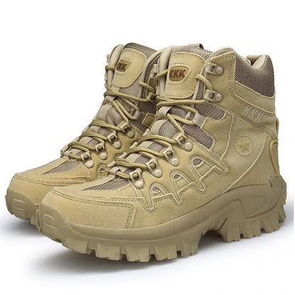 Men Outdoor Waterproof Non-Slip Hiking Boots Combat Boots