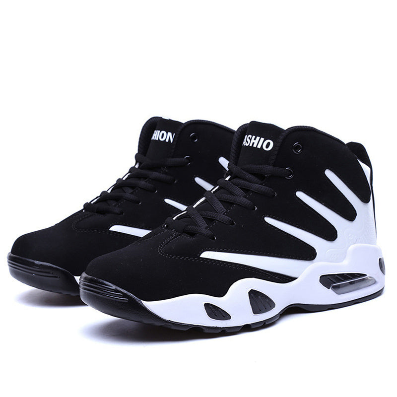 Men Air Cushion Basketball Shoes Wear-resistant Sneakers